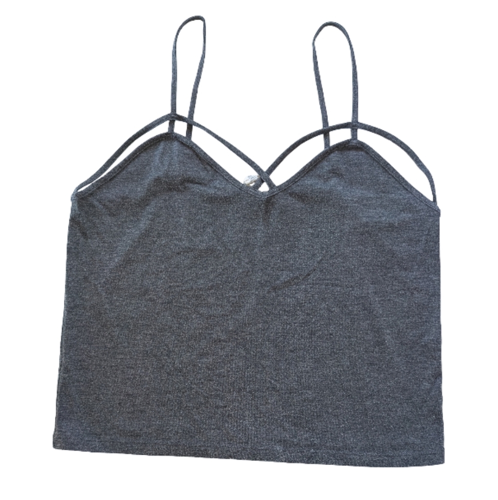 Forever 21 Strappy Cami Crop Top